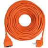 Obrázek Solight prodlužovací přívod - spojka, 1 zásuvka, 40 m, 3 x 1, 5mm2, oranžová