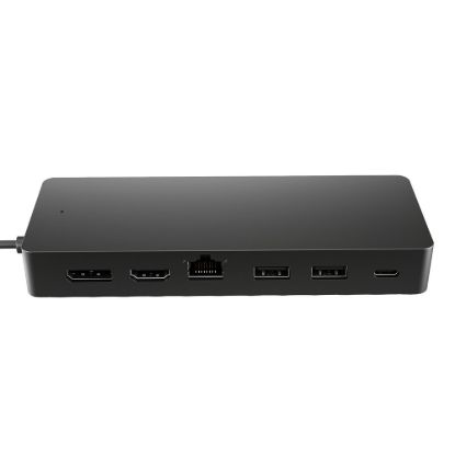 Obrázek HP dock - Universal USB- C Multiport Hub (2x USB- A 3.2, 1xUSB- C, 1xHDMI 2.0, 1xDP 1.2, USB- C 65 W, RJ45, bez zdroje