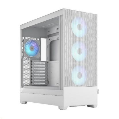 Obrázek FRACTAL DESIGN skříň Pop XL Air RGB White TG Clear Tint, 2x USB 3.0, bez zdroje, E- ATX
