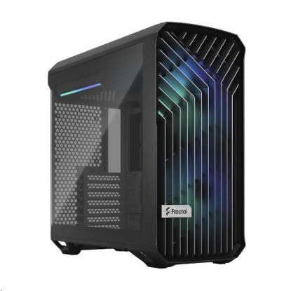 Obrázek FRACTAL DESIGN skříň Torrent Compact RGB Black TG Light Tint, USB 3.1 Type- C, 2x USB 3.0, bez zdroje, E- ATX