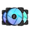 Obrázek FRACTAL DESIGN ventilátor Aspect 12 RGB PWM Black Frame 3- pack, 120mm