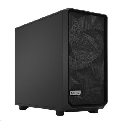 Obrázek FRACTAL DESIGN skříň Meshify 2 Black Solid, USB 3.1 Type- C, 2x USB 3.0, bez zdroje, E- ATX