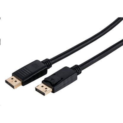 Obrázek kabel C- TECH DisplayPort 1.2, 4K@60 Hz, M/ M, 3m
