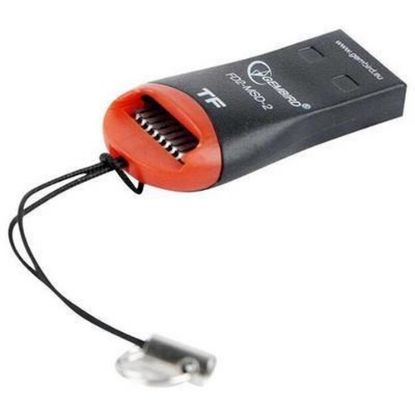 Obrázek C- TECH čtečka karet UCR- 01, USB 2.0 TYPE A, micro SD