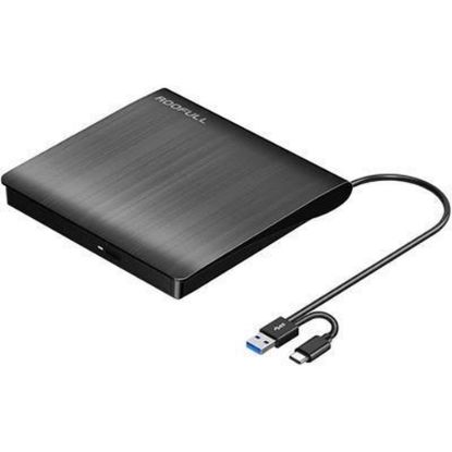 Obrázek C- TECH externí DVD vypalovačka DVD- USB- AC, USB 2.0, USB A/ Type C