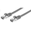 Obrázek C- TECH kabel patchcord Cat7, S/ FTP, šedý, 0, 5m
