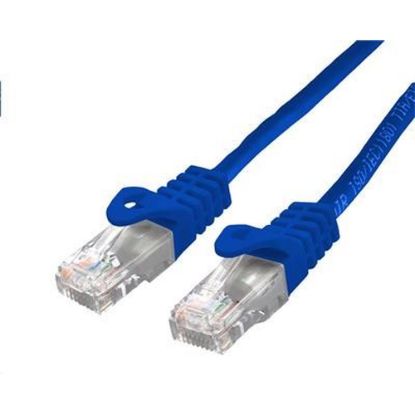 Obrázek C- TECH kabel patchcord Cat6, UTP, modrý, 5m