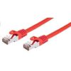 Obrázek C- TECH kabel patchcord Cat6, FTP, červený, 1m
