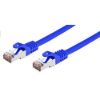 Obrázek C- TECH kabel patchcord Cat6, FTP, modrý, 0, 25m