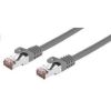 Obrázek C- TECH kabel patchcord Cat6, FTP, šedý, 2m
