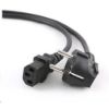 Obrázek C- TECH kabel síťový 1, 8m 220/ 230V napájecí, VDE