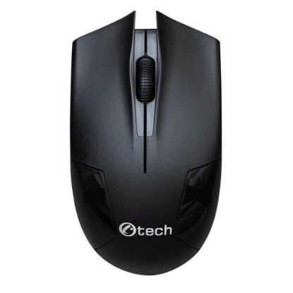 Obrázek C- TECH myš WLM- 08, bezdrátová, 1200DP I, 3 tlačítka, USB nano receiver, černá