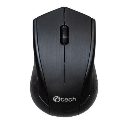 Obrázek C- TECH myš WLM- 07, bezdrátová, 1200DP I, 3 tlačítka, USB nano receiver, černá
