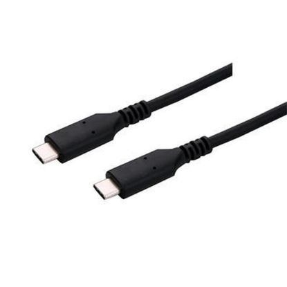 Obrázek C- TECH kabel USB 4.0, Type- C (CM/ CM), PD 100 W, 40Gbps, 1m, černý