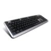 Obrázek C- TECH klávesnice KB- 102 USB, slim, silver, CZ/ SK