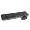 Obrázek C- TECH klávesnice s myší WLKMC- 01, USB, černá, wireless, CZ+SK