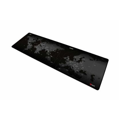 Obrázek C- TECH herní podložka pod myš MP- 01 W (World), 900 x 270x4mm, obšité okraje