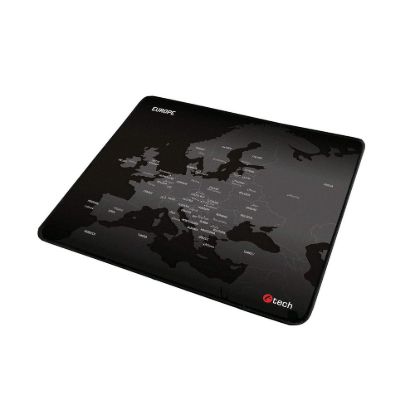 Obrázek C- TECH herní podložka pod myš MP- 01E (Europe), 320 x 270x4mm, obšité okraje