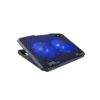 Obrázek C- TECH chladící podložka pod NTB CLP- 140, 15, 6", 2x 140mm, 2x USB, modré podsvícení