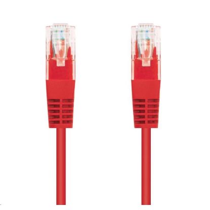 Obrázek C- TECH kabel patchcord Cat5e, UTP, červený, 1m