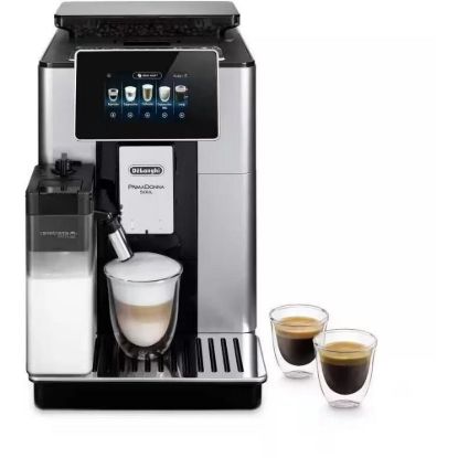 Obrázek DeLonghi PrimaDonna Soul ECAM 610.55.SB automatický kávovar, 1450 W, 19 bar, vestavěný mlýnek, chytrý, mléčný systém