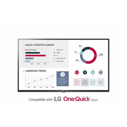 Obrázek LG 55" signage 55VH7J- H Videowall Signage, FHD, 700 nit, 24/ 7, webOS 4.1, 28% haze, 1.74mm (BtB), 1.3mm (T/ L…