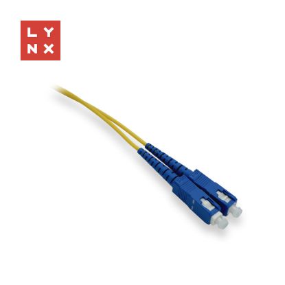 Obrázek LYNX duplexní patch kabel SM, OS2, SC/ SC, 9/ 125µm, 2m