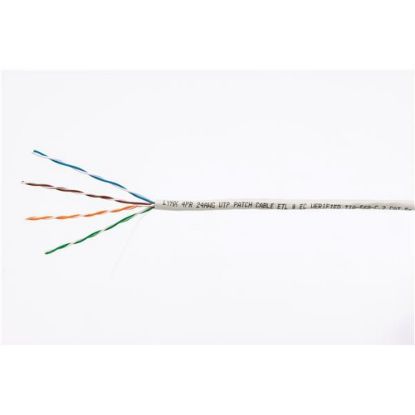 Obrázek UTP kabel LYNX, Cat5E, licna(lanko), PVC, Dca, šedá, 305m