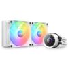 Obrázek NZXT vodní chladič Kraken 240 RGB / 2 x 120mm fan / 4- pin PWM / LCD disp. / 6 let / bílá