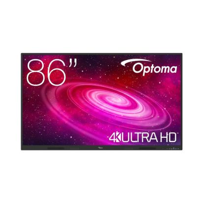 Obrázek Optoma 1861RK IFPD 86" - interaktivní dotykový, 4K UHD, multidotyk 40prstu, Android 14, 8 GB RAM / 64 GB ROM