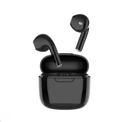 Obrázek Orava bezdrátová sluchátka s mikrofonem, USB- C, dotykové ovládání, do uší, IPX3, černá
