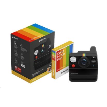 Obrázek Polaroid Now+ Gen 3 Black bundle with Color Film (8 photos)