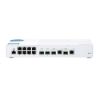 Obrázek QNAP switch QSW- M408- 2C (8xGbE, 2xSFP+, 2 x 10GbE/ SFP+combo)