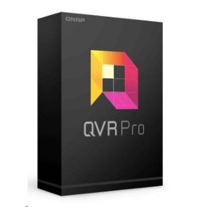 Obrázek QNAP LIC- SW- QVRPRO- GOLD- EI elektronická licence pro QVR Pro neomezené přehrávání, 8 kanálů