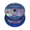 Obrázek VERBATIM DVD+R(50- Pack)Spindle/ Printable/ 16x/ 4.7 GB/ DLP