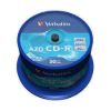 Obrázek VERBATIM CD- R(50- Pack)Spindle/ Crystal/ DLP/ 52x/ 700MB