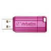 Obrázek VERBATIM Flash Disk 16 GB Hi- Speed Store 'n' Go, Pinstripe, USB 2.0, Hot růžová
