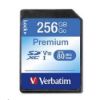 Obrázek VERBATIM SDXC karta 256 GB Class 10, UHS- 1 (R: 80/ W: 10 MB/ s)