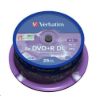 Obrázek VERBATIM DVD+R(25- pack) Double layer/ 8x/ 8.5 GB/ spindle