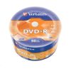 Obrázek VERBATIM DVD- R (50- Pack) 16x WRAP 4.7 GB MATT