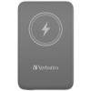 Obrázek VERBATIM Powerbanka Charge 'n' Go, Magnetická, 10000 mAh, USB- C, Šedá