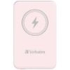 Obrázek VERBATIM Powerbanka Charge 'n' Go, Magnetická, 5000 mAh, USB- C, Růžová