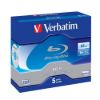Obrázek VERBATIM BD- R SL(5- pack)Blu- Ray/ Jewel/ 6x/ 25 GB