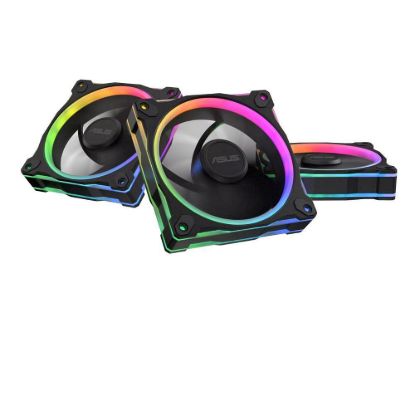 Obrázek ASUS Ventilátor PRIME MR120 ARGB, 3 x 120mm, černá