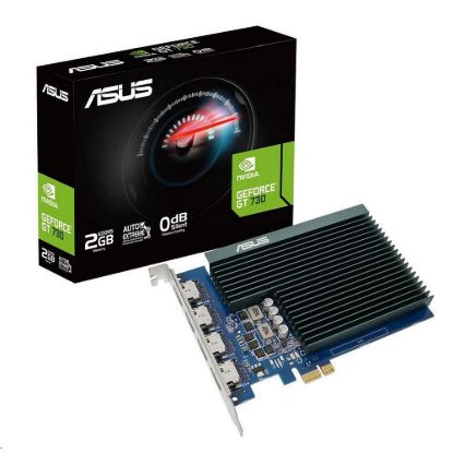 Obrázek ASUS VGA NVIDIA GeForce GT 730 2G, 2G GDDR5, 4xHDMI