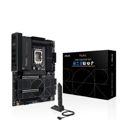 Obrázek ASUS MB Sc LGA1851 PROART Z890- CREATOR WIFI, Intel Z890, 4xDDR5, 1xDP, 1xHDMI, 3xThunderbolt, WI- FI, ATX
