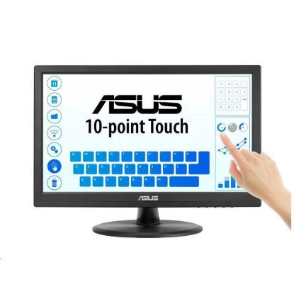 Obrázek ASUS LCD 15.6" VT169HE Touch 1920 x 1080, IPS, Wide Viewing Angle, Frameless, Flicker free, Low Blue Light, HDMI