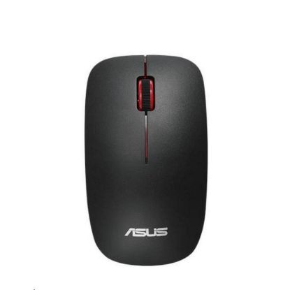 Obrázek ASUS WT300 Bezdrátová myš, černá/ červená