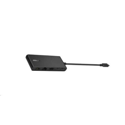 Obrázek ASUS DC201 Dual 4K USB- C Dock, male: USB- C; female: HDMI, USB- A/ C, RJ- 45, PowerDelivery: 100 W