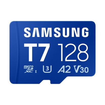 Obrázek Samsung micro SD karta T7 - 128 GB + USB adaptér